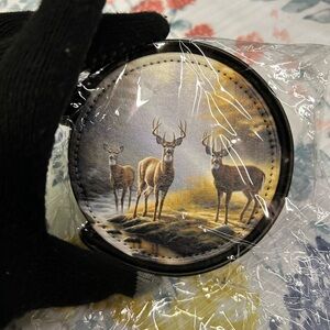 Leather Coaster (buyers choice)